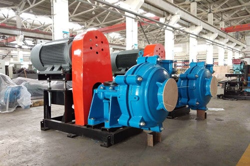 slurry pump with motors