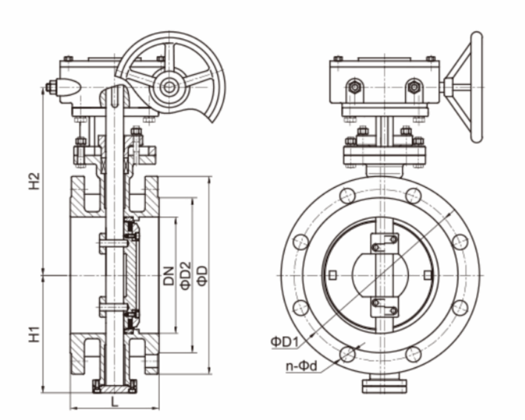 Triple Offset Butterfly Valve 